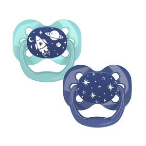 پستانک ارتودنسی دکتر براونز size 0_6m drbrowns مجموعه دو عددی